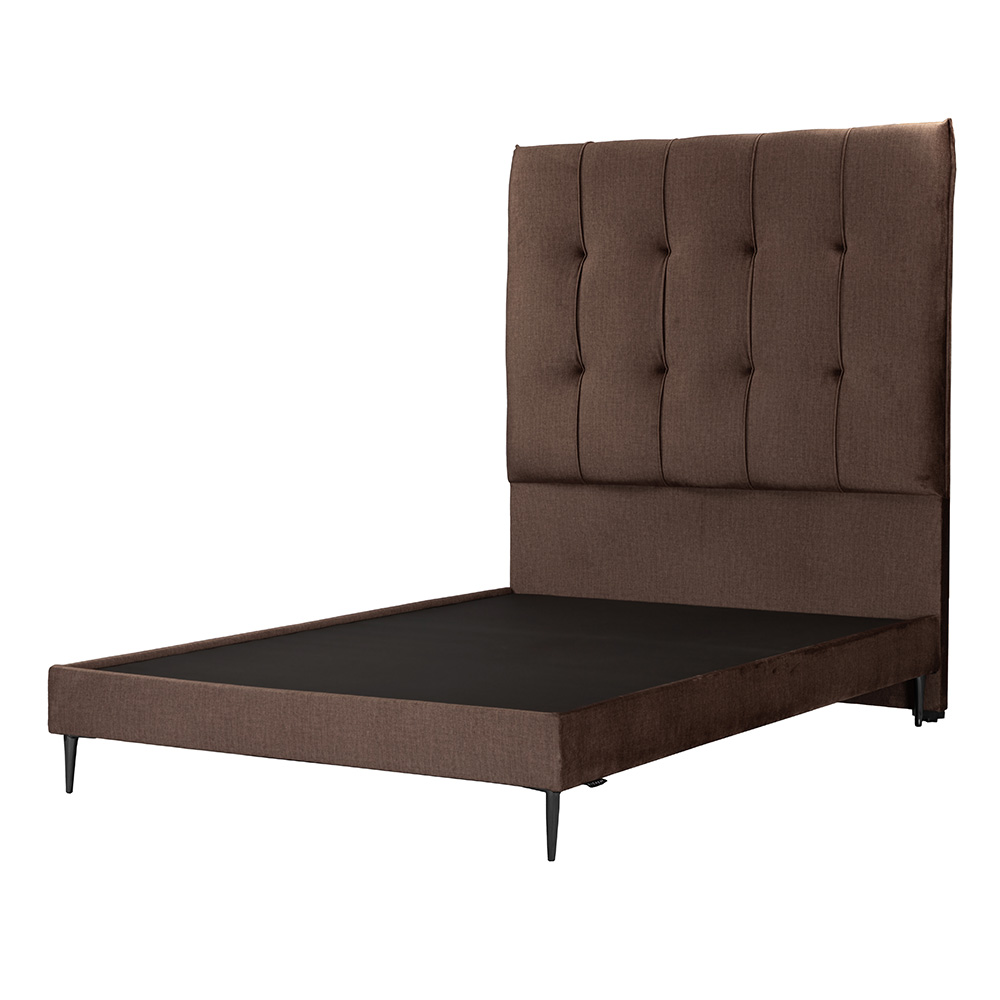 Foto 4 pulgar | Cabecera Dicasa Kenzo + Base Cama Café Matrimonial