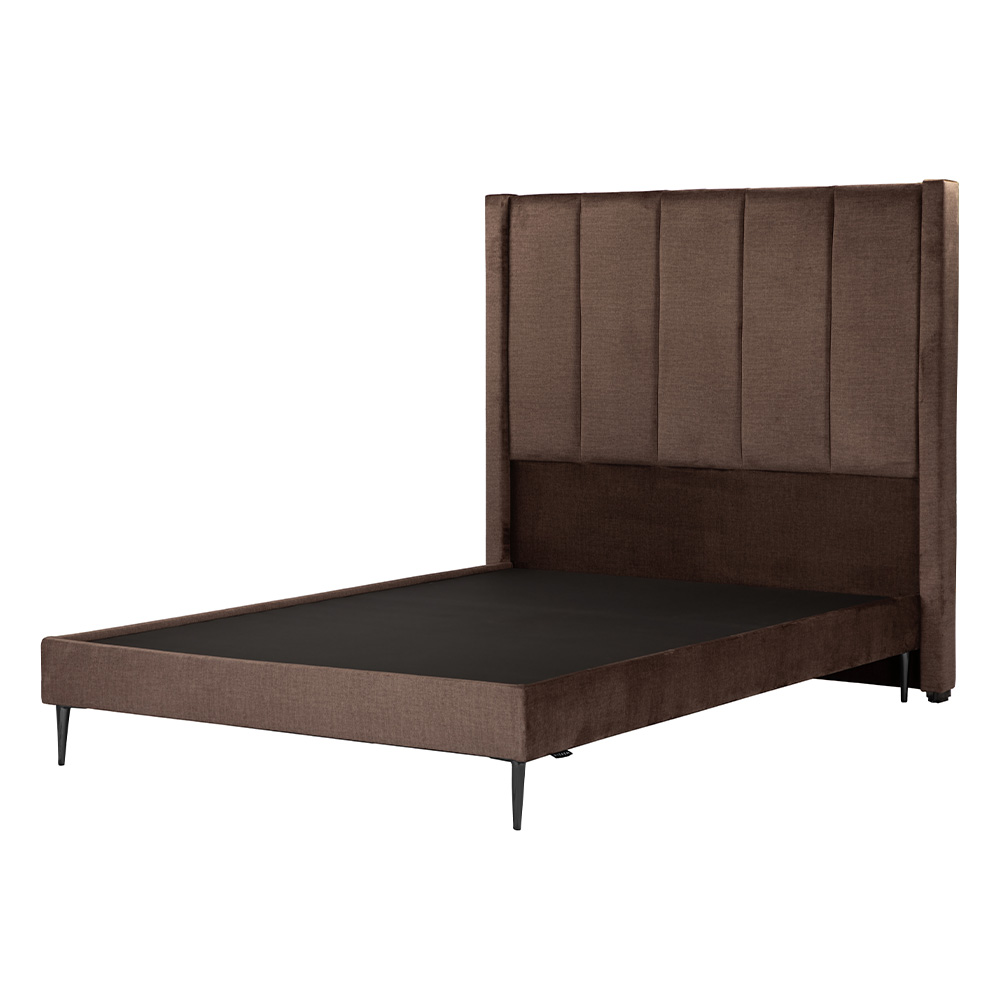 Foto 4 pulgar | Cabecera Dicasa Nizza + Base Cama Slim Café Matrimonial
