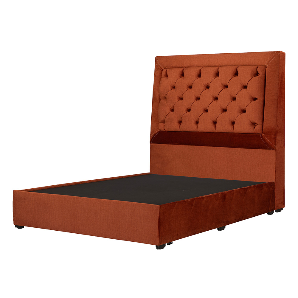 Cabecera Dicasa Mary + Base Cama Ladrillo Matrimonial