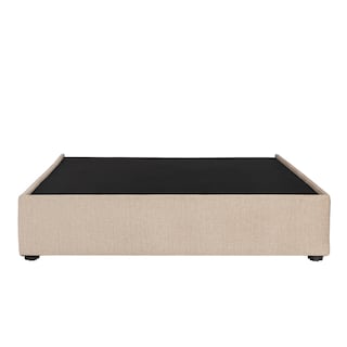 Foto 3 | Cabecera Dicasa Tartuk Beige Matrimonial + Base Cama + Almohada Oso 2 + Sábanas Basic