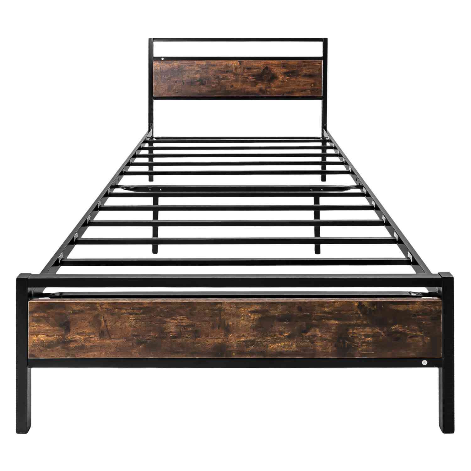 Foto 3 pulgar | Base Cama Country Tipo Madera Individual Moderna Metal Acero Houzer