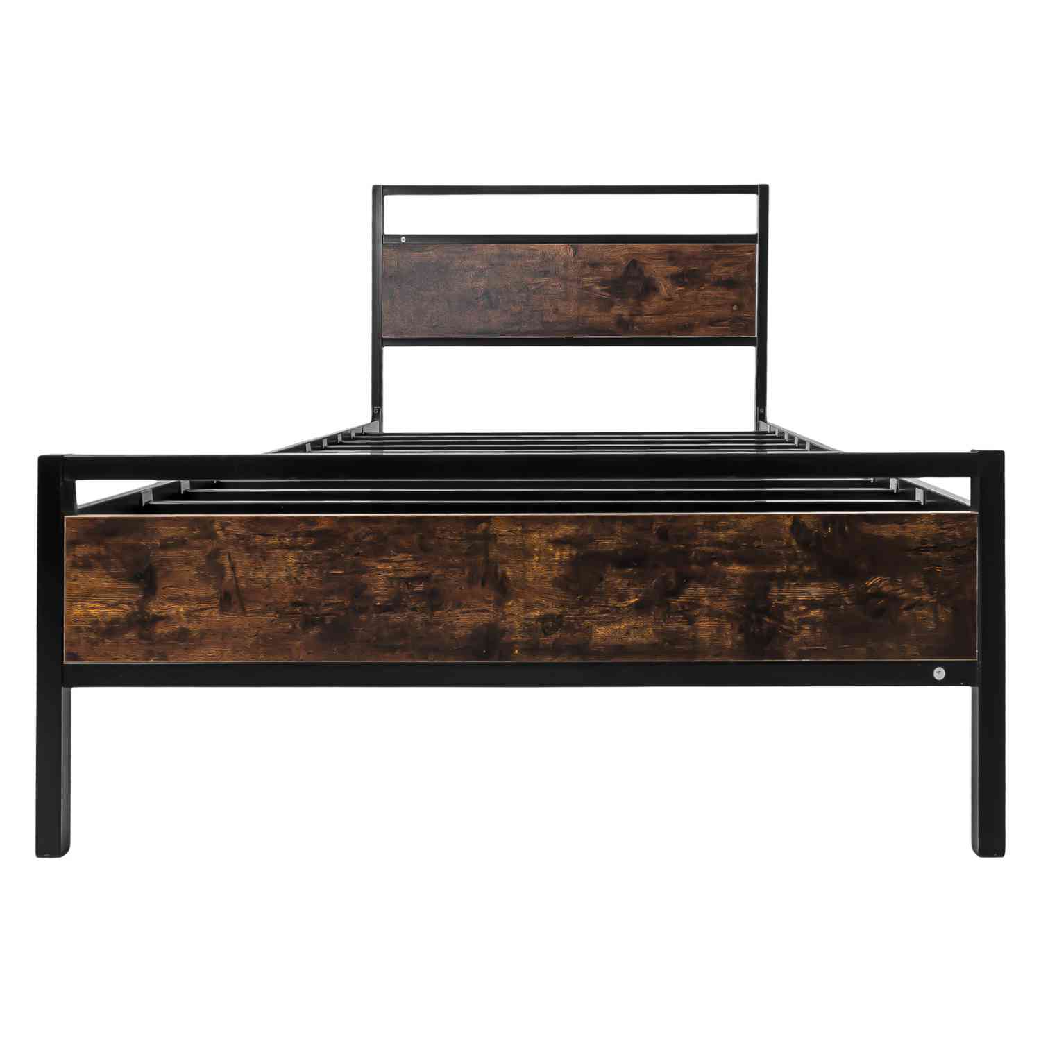 Foto 5 pulgar | Base Cama Country Tipo Madera Individual Moderna Metal Acero Houzer