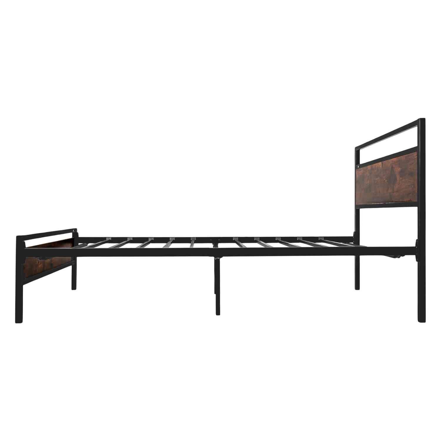 Foto 6 pulgar | Base Cama Country Tipo Madera Individual Moderna Metal Acero Houzer