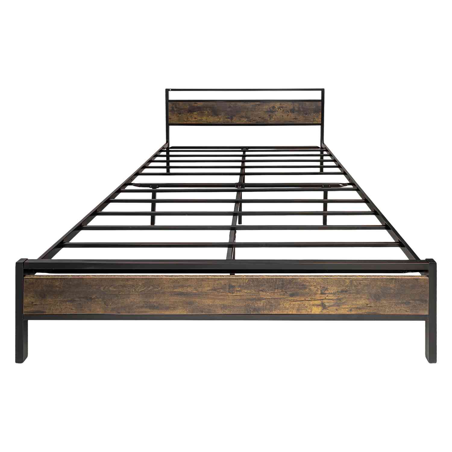 Foto 3 pulgar | Base Cama Queen Country Tipo Madera Moderna Metal Acero Houzer