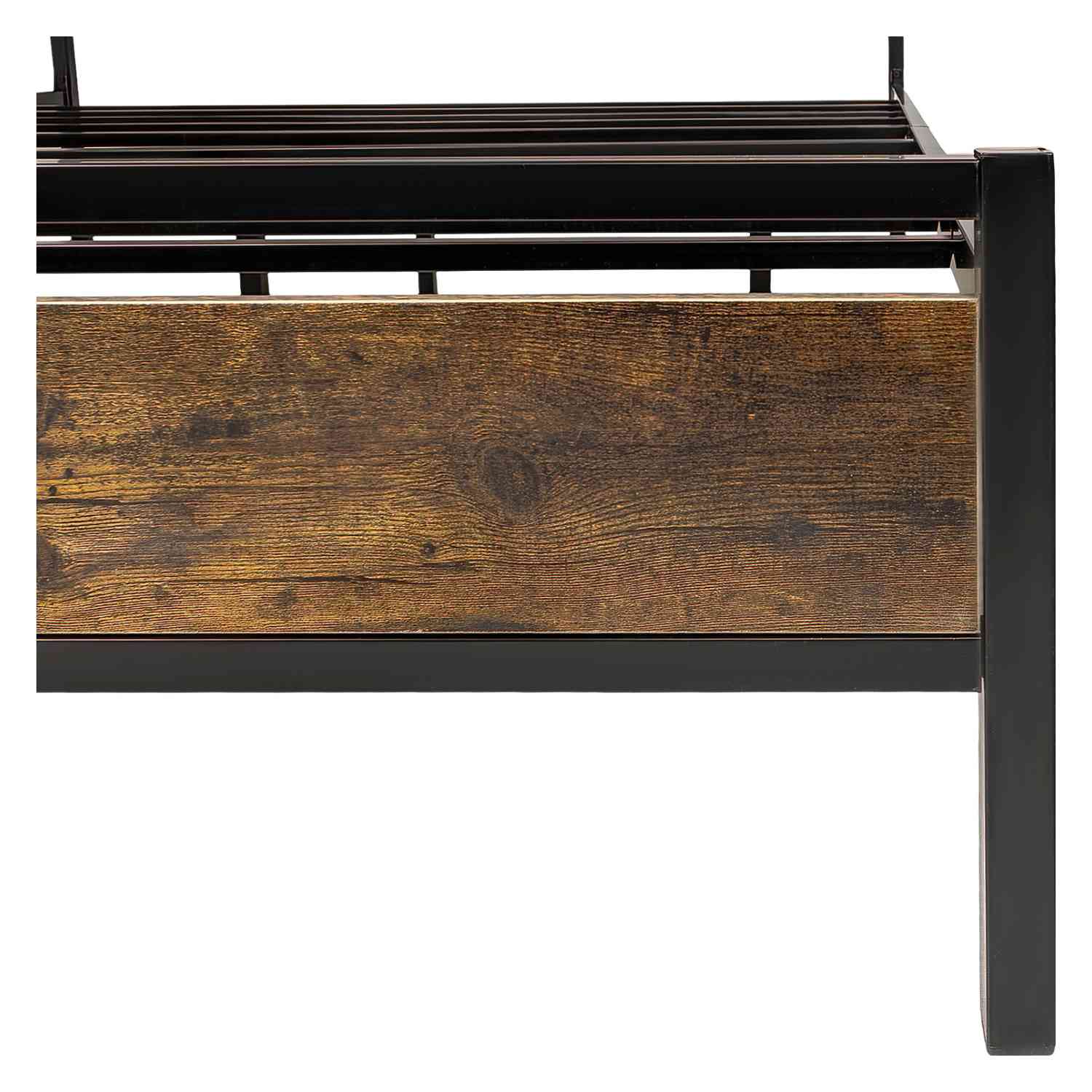 Foto 4 pulgar | Base Cama Queen Country Tipo Madera Moderna Metal Acero Houzer