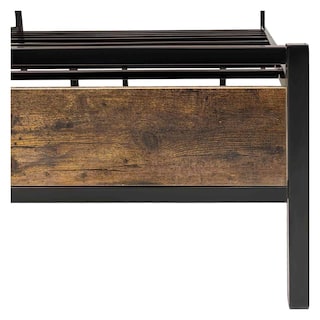 Foto 3 | Base Cama Queen Country Tipo Madera Moderna Metal Acero Houzer