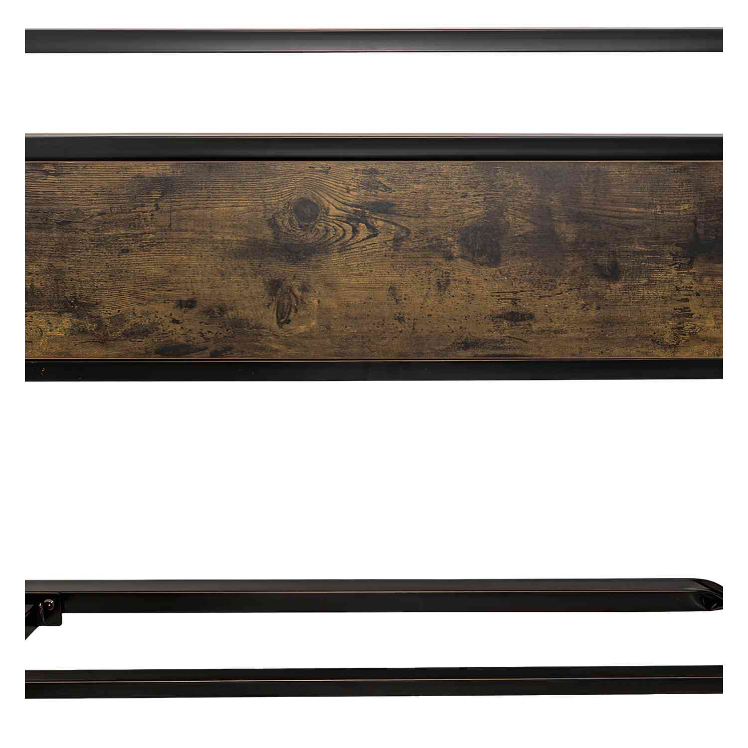 Foto 5 pulgar | Base Cama Queen Country Tipo Madera Moderna Metal Acero Houzer