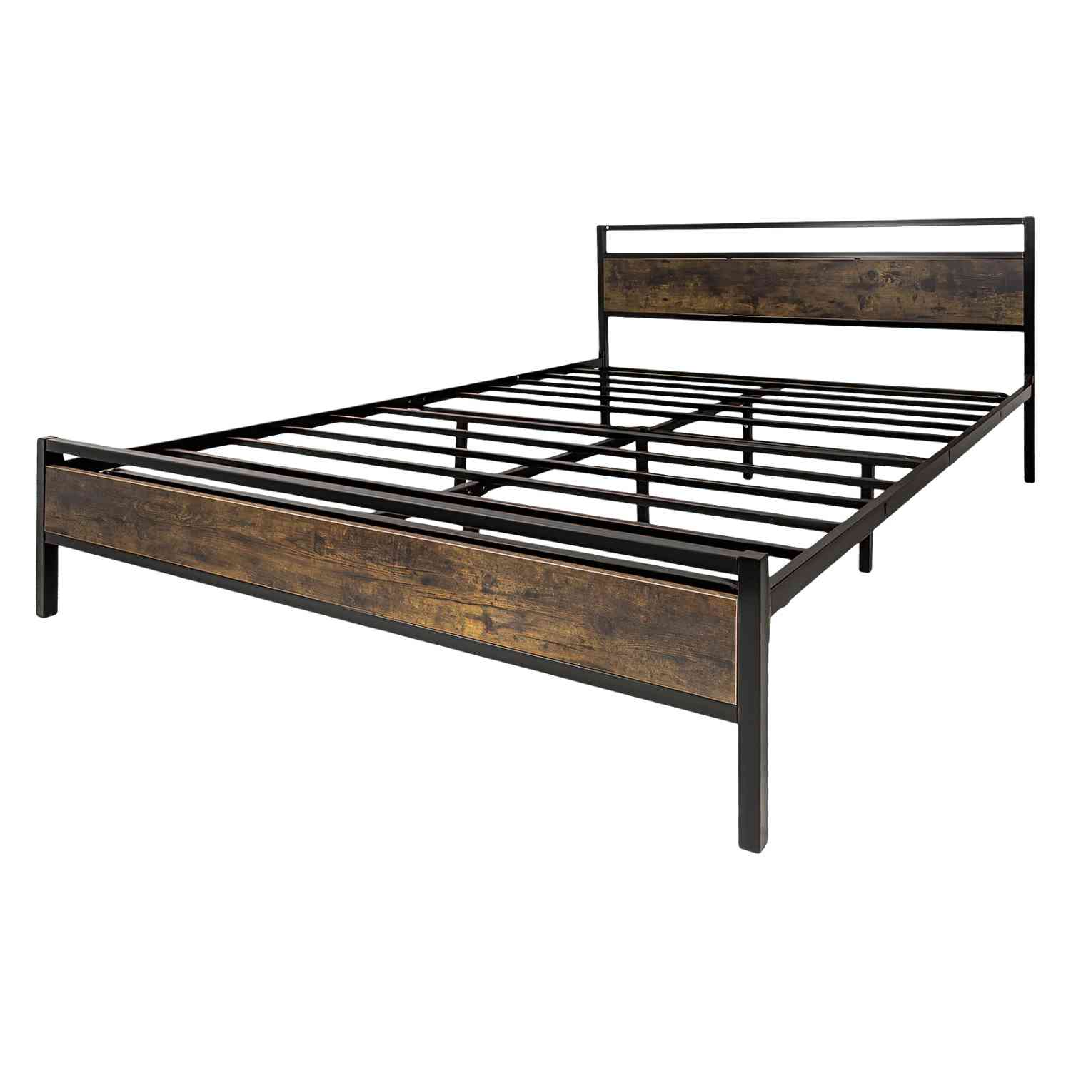 Foto 6 pulgar | Base Cama Queen Country Tipo Madera Moderna Metal Acero Houzer