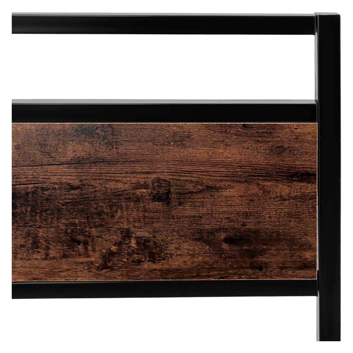 Foto 6 pulgar | Base Cama Country Matrimonial Tipo Madera Cajones Metal Houzer