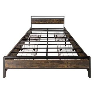 Foto 2 | Base Cama Queen Country Tipo Madera Cajones Metal Acero Houzer