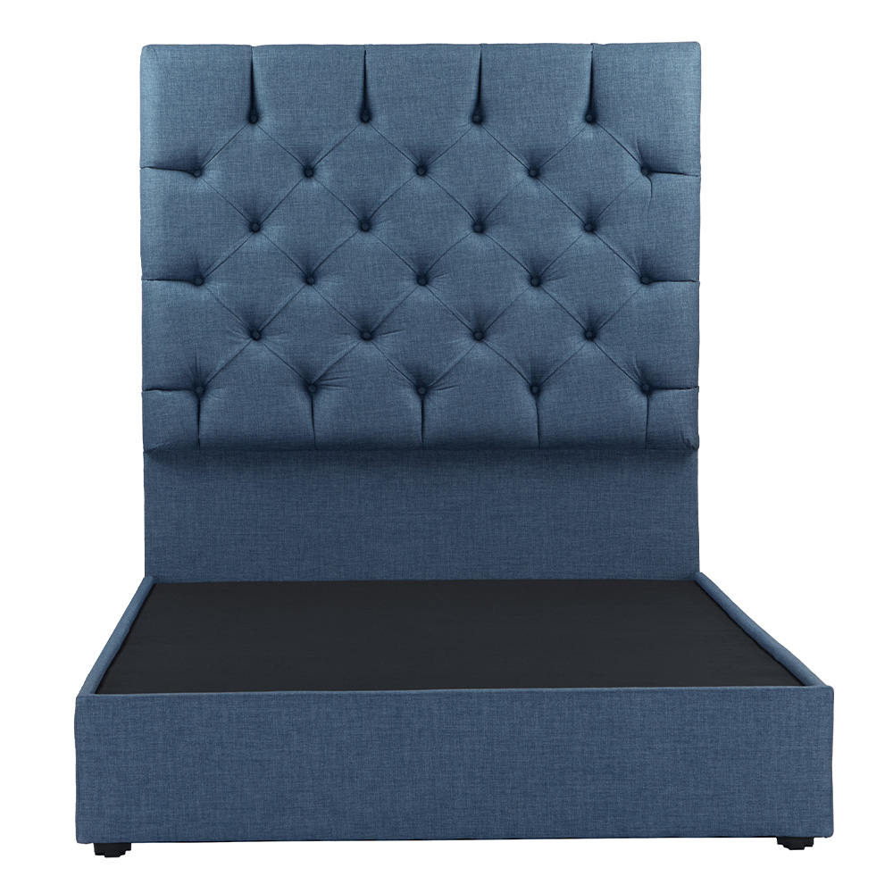 Foto 2 | Cabecera Dicasa Capri + Base Cama Azul Queen Size