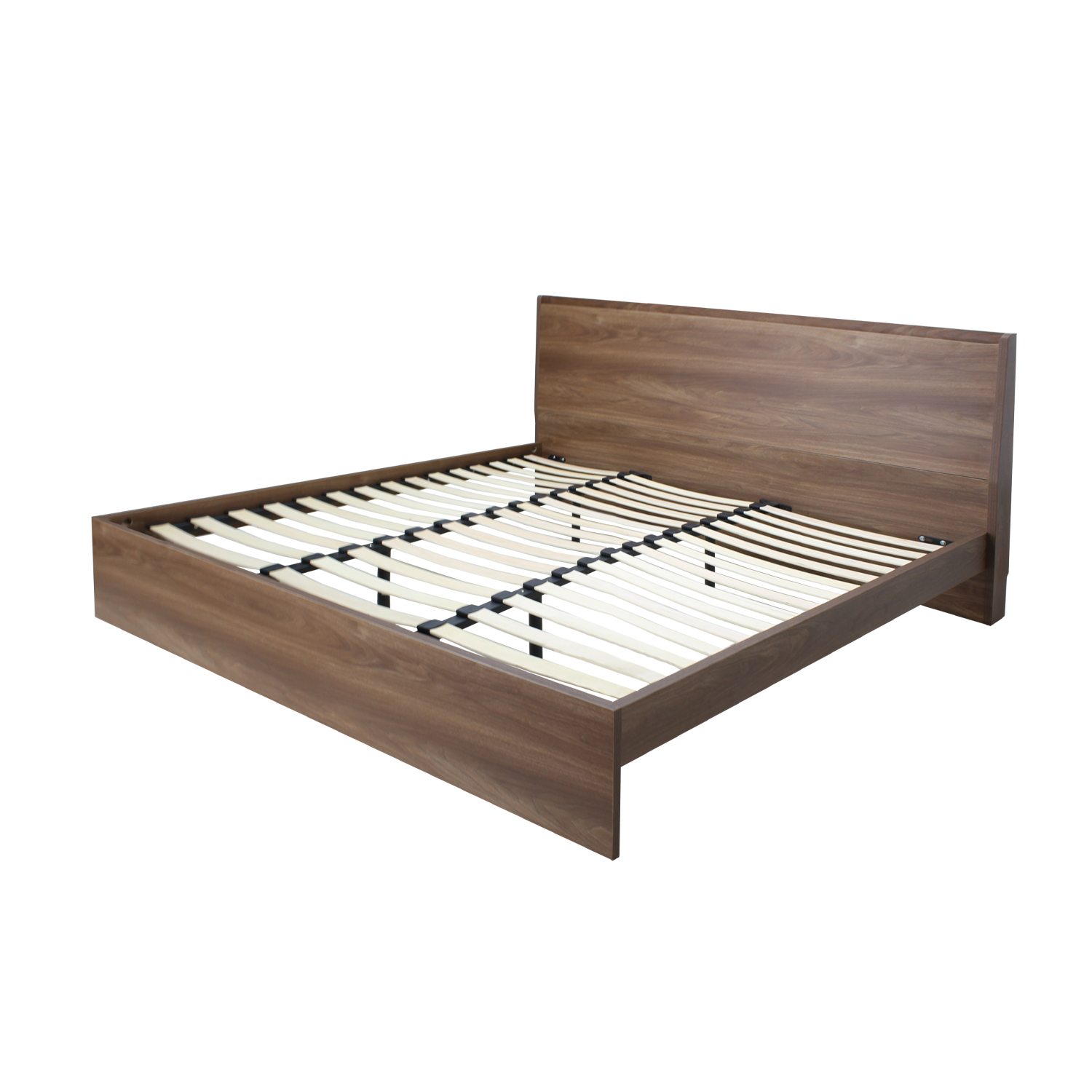 Cama Queen Size Marsala As03 Nogal