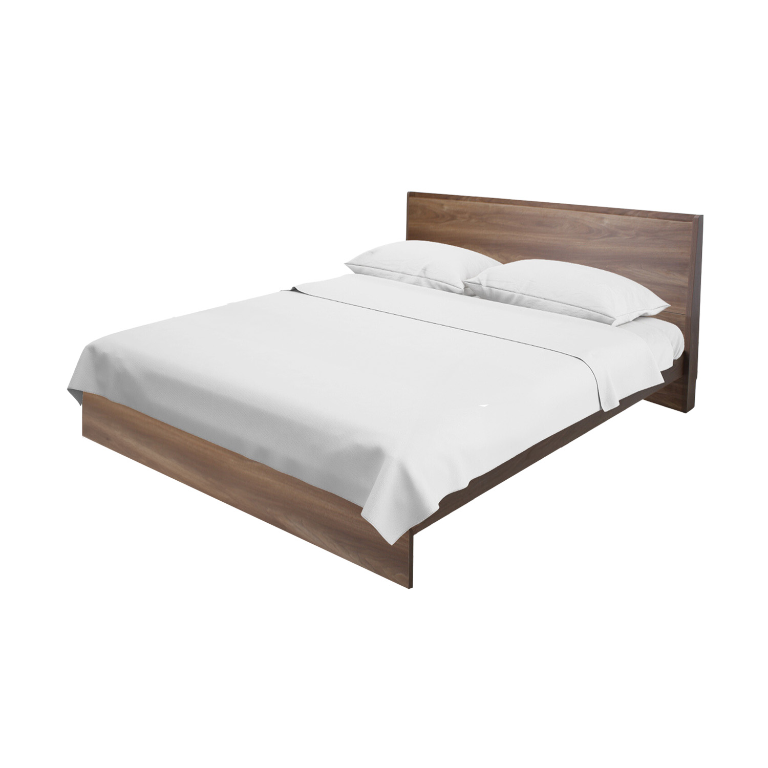 Foto 5 pulgar | Cama Queen Size Marsala As03 Nogal