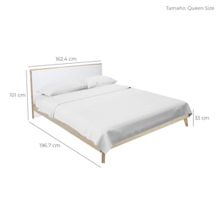 Foto 7 | Cama Queen Size Castella As01 Encino