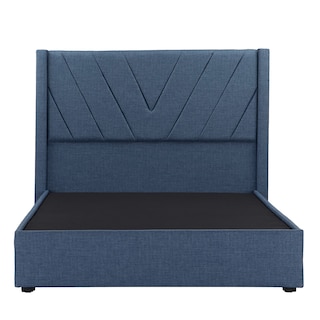 Foto 2 | Cabecera Dicasa Aurora + Base Cama Azul King Size