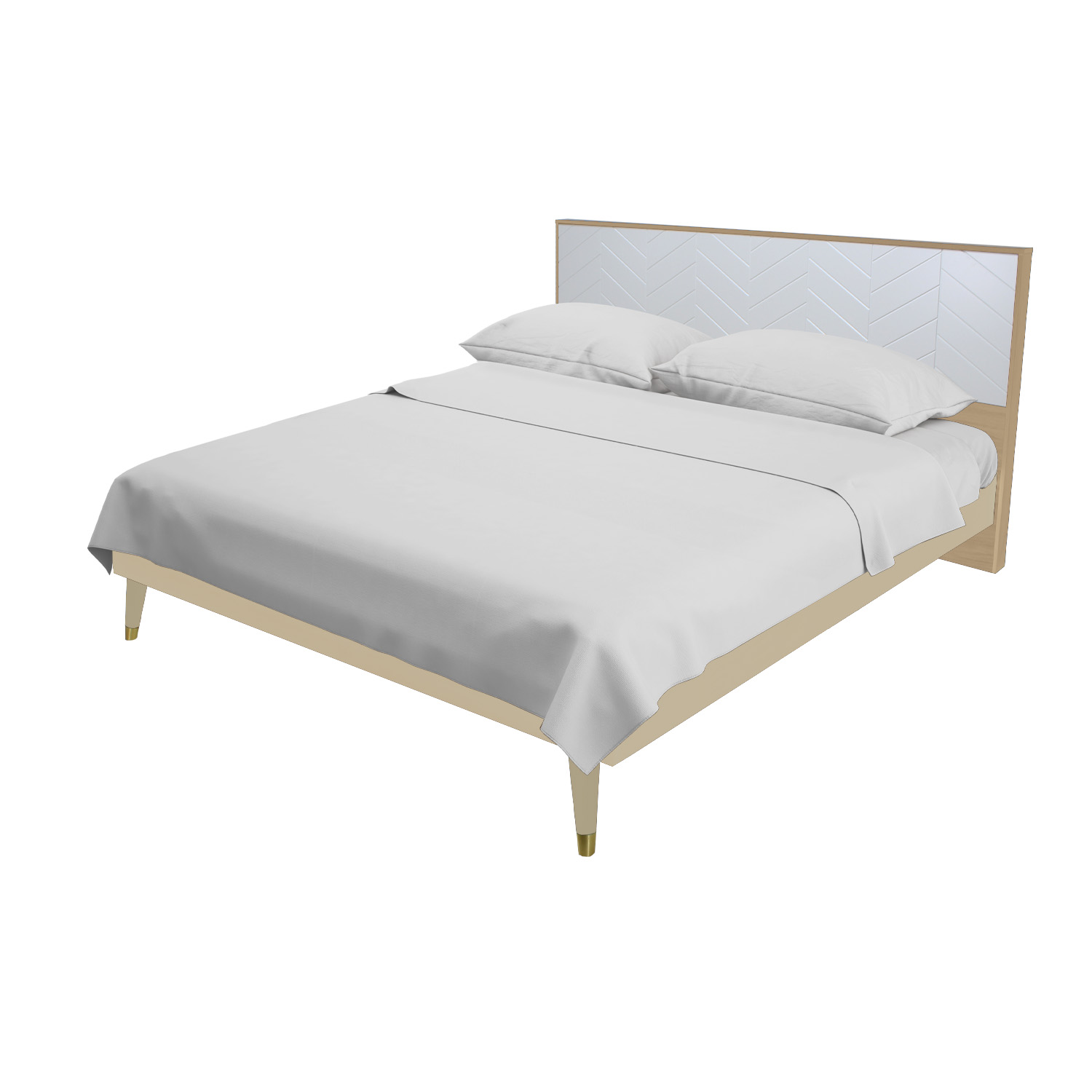 Foto 4 pulgar | Cama Queen Size Teramo S51 Encino