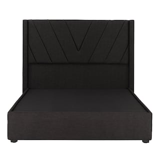 Foto 2 | Cabecera Dicasa Aurora Negro King Size + Base Cama Negro