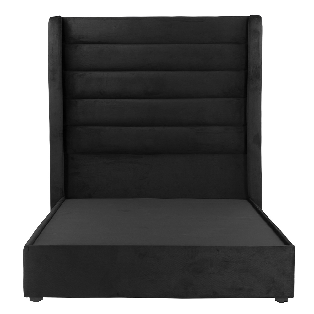 Foto 3 pulgar | Cabecera Dicasa Polar Negro + Base Cama Negro Individual
