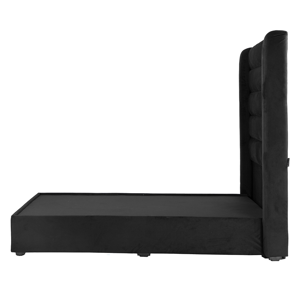 Foto 4 pulgar | Cabecera Dicasa Polar Negro + Base Cama Negro Individual