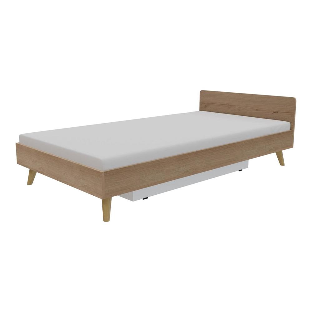 Foto 8 pulgar | Cama Kreo 1m Color Duna Blanco