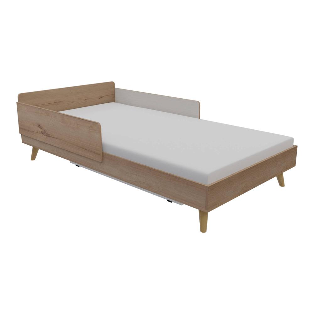Foto 9 pulgar | Cama Kreo 1m Color Duna Blanco