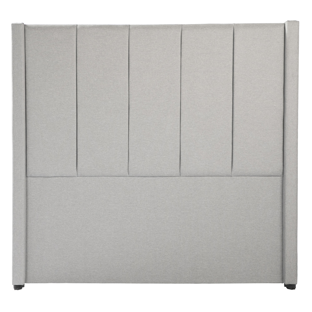 Foto 2 | Cabecera Dicasa Nizza Gris Queen Size + Base Cama + Almohada 2pack + Protector Cloud + Sabanas Soft + Edredon Homy