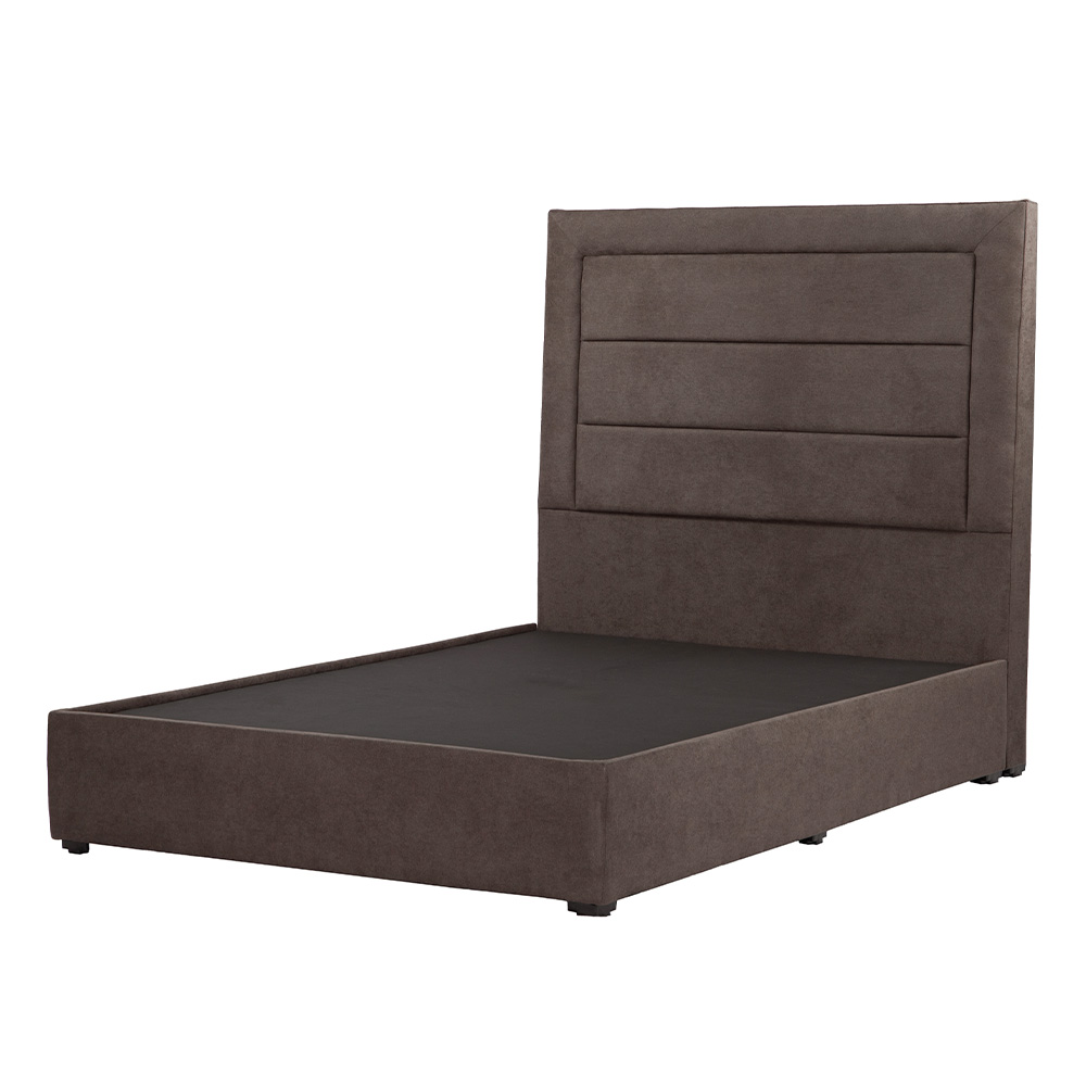 Foto 3 pulgar | Cabecera Blend Chocolate Individual + Base Cama + Almohada Royal Twin + Protector Lux + Sabanas Royal