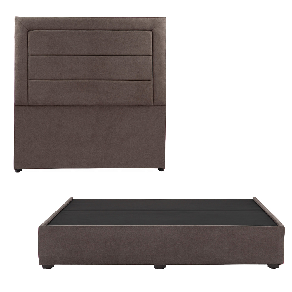 Foto 2 | Cabecera Blend Chocolate King Size + Base Cama + Almohada Royal Twin + Protector Lux + Sabanas Royal