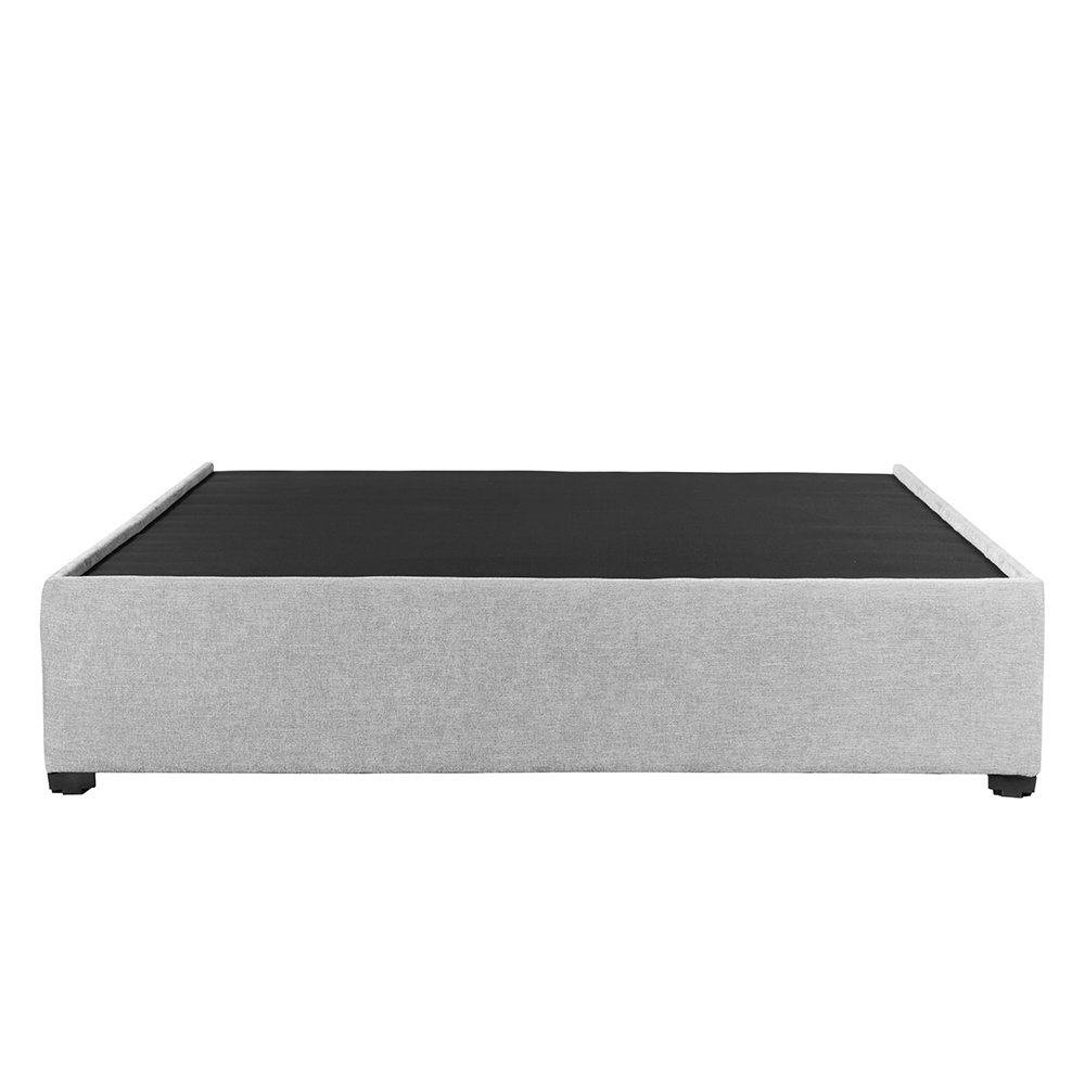 Foto 4 pulgar | Cabecera Sitka Plata Matrimonial + Base Cama + Almohada Oso 2 + Sabanas Basic