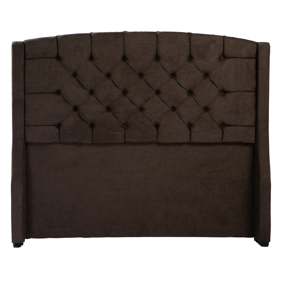 Foto 3 pulgar | Cabecera Sitka Chocolate Individual + Base Cama + Almohada Royal Twin + Protector Lux + Sabanas Royal
