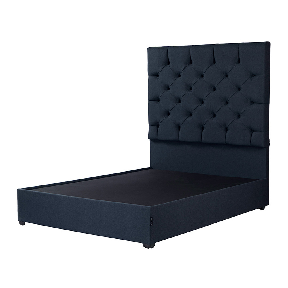 Foto 2 | Cabecera Dicasa Capri Azul Matrimonial + Base Cama + Colchon Spring Air Monaco