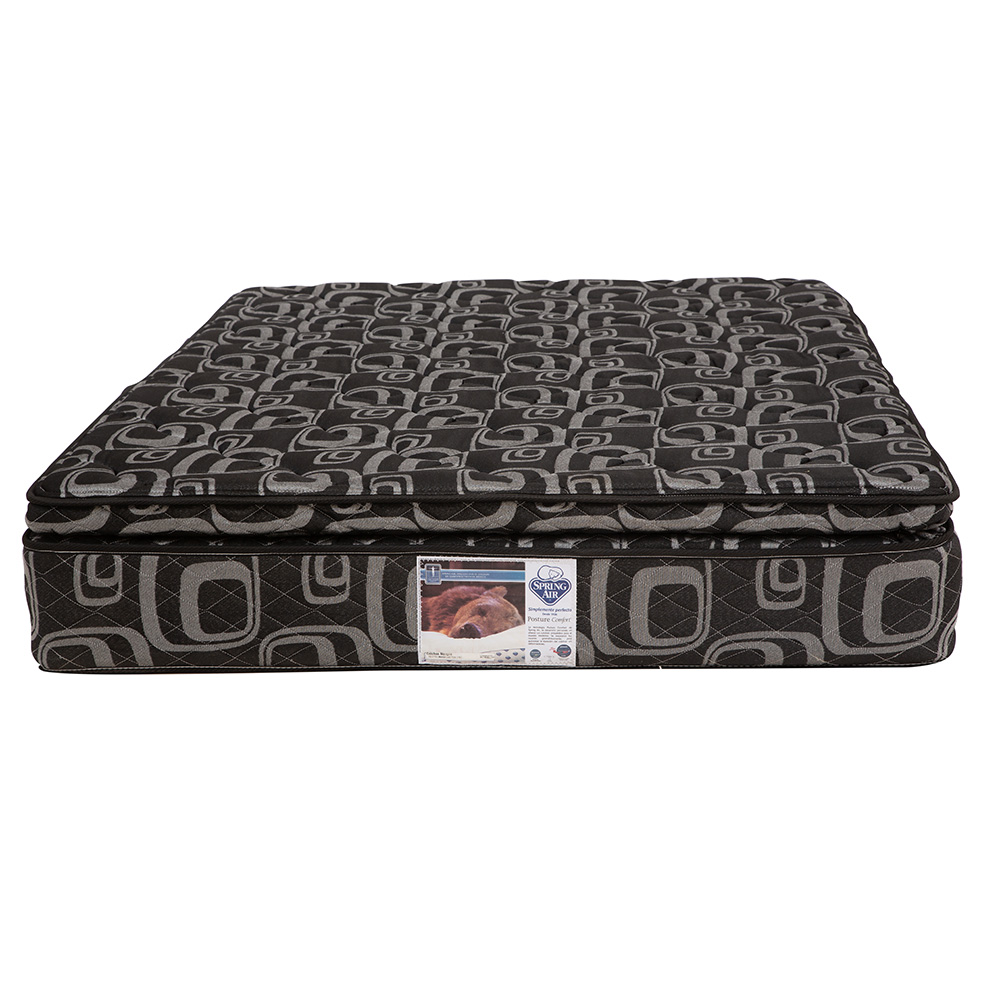 Foto 5 pulgar | Cabecera Dicasa Capri Morado Matrimonial + Base Cama + Colchon Spring Air Morgan