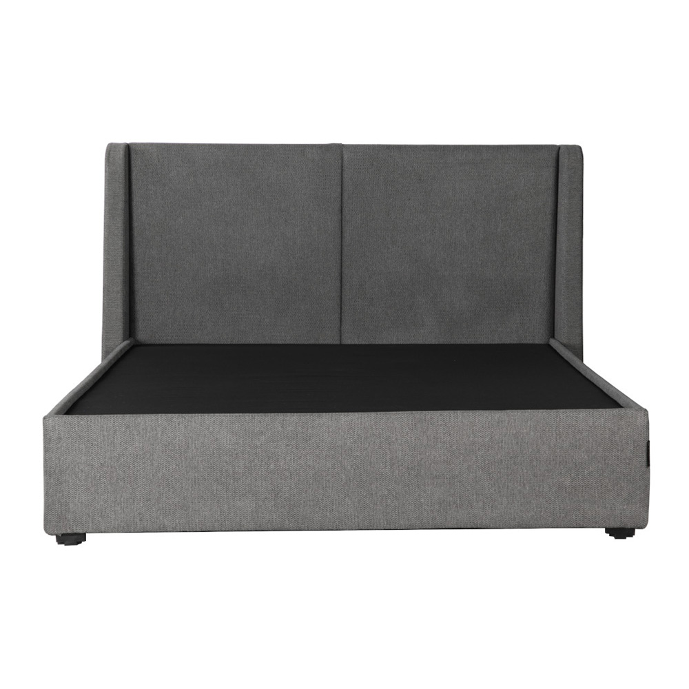 Foto 2 | Cabecera Dicasa Milan Gris Matrimonial + Base Cama + Colchon Restonic Roll