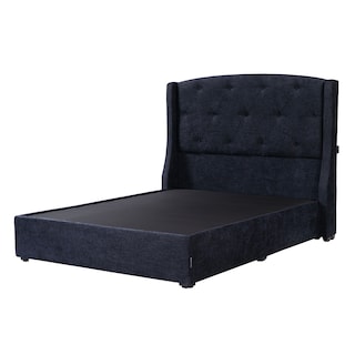 Foto 2 | Cabecera Dicasa Zefyr Azul Queen Size + Base Cama + Colchon Restonic Trini