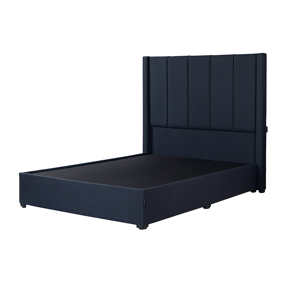Foto 2 | Cabecera Dicasa Nizza Azul Matrimonial + Base Cama + Colchon Spring Air Monaco