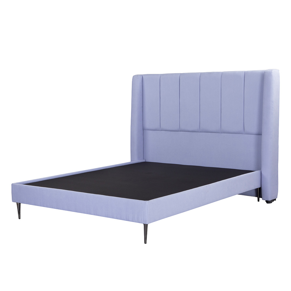 Foto 3 | Cabecera Foss Lila + Base Cama Slim King Size