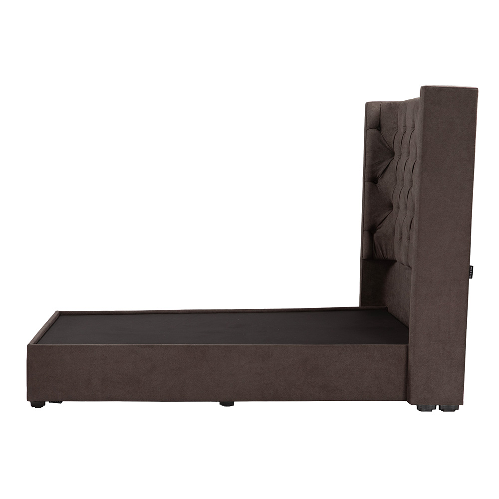 Foto 3 | Cabecera Tartuk Chocolate Matrimonial + Base Cama