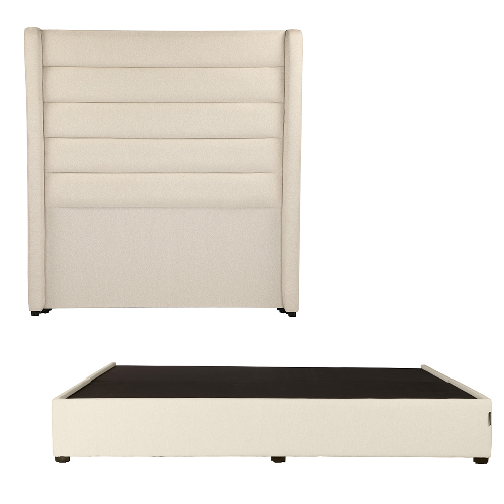 Foto 1 | Cabecera Dicasa Polar Crema King Size + Base Cama