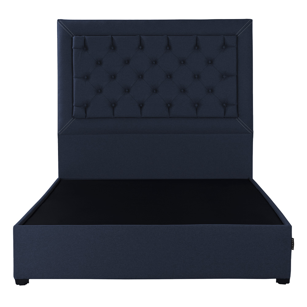 Foto 1 | Cabecera Dicasa Mary Azul Individual + Base Cama