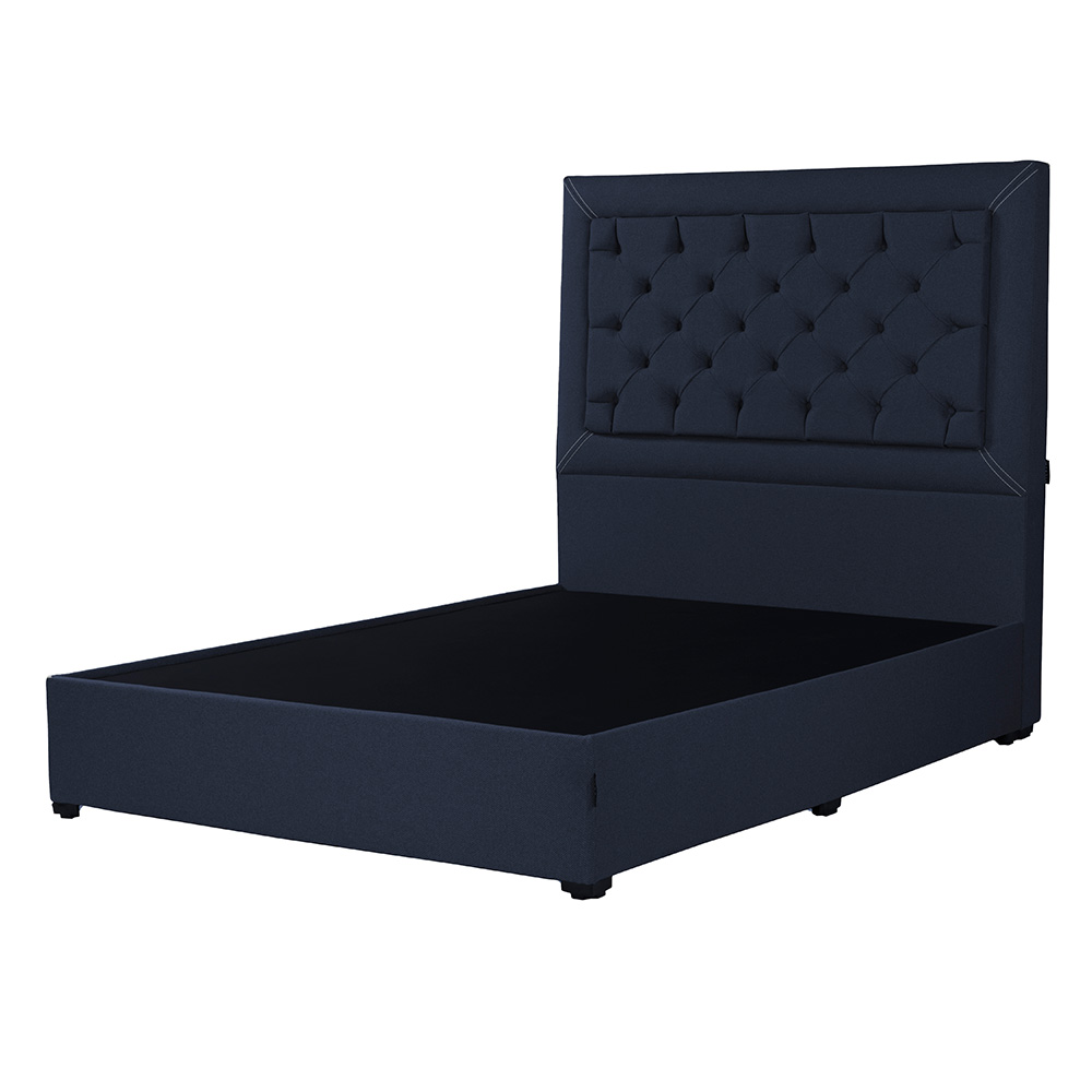 Foto 3 pulgar | Cabecera Dicasa Mary Azul Individual + Base Cama