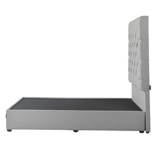 Foto 3 | Cabecera Dicasa Capri Gris King Size + Base Cama
