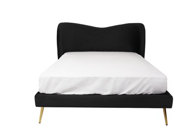 Foto 1 | Cama Matrimonial Alterego Kooper Negro