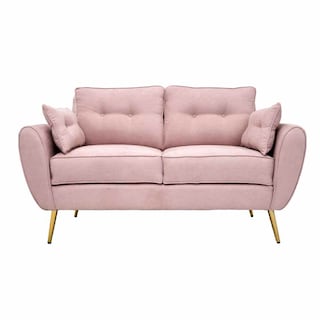 Foto 1 | Sofá Alterego Boho Rosa