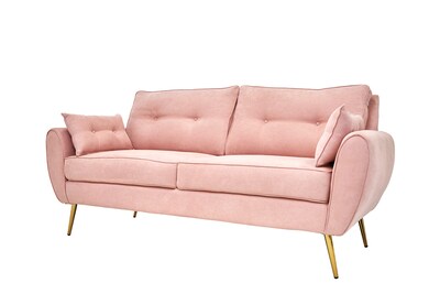 Foto 1 | Sofá Alterego Boho Rosa