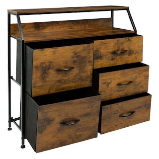 Foto 3 | Base Cama Matrimonial Cajones + Cómoda Country Moderno Houzer Rack & Pack