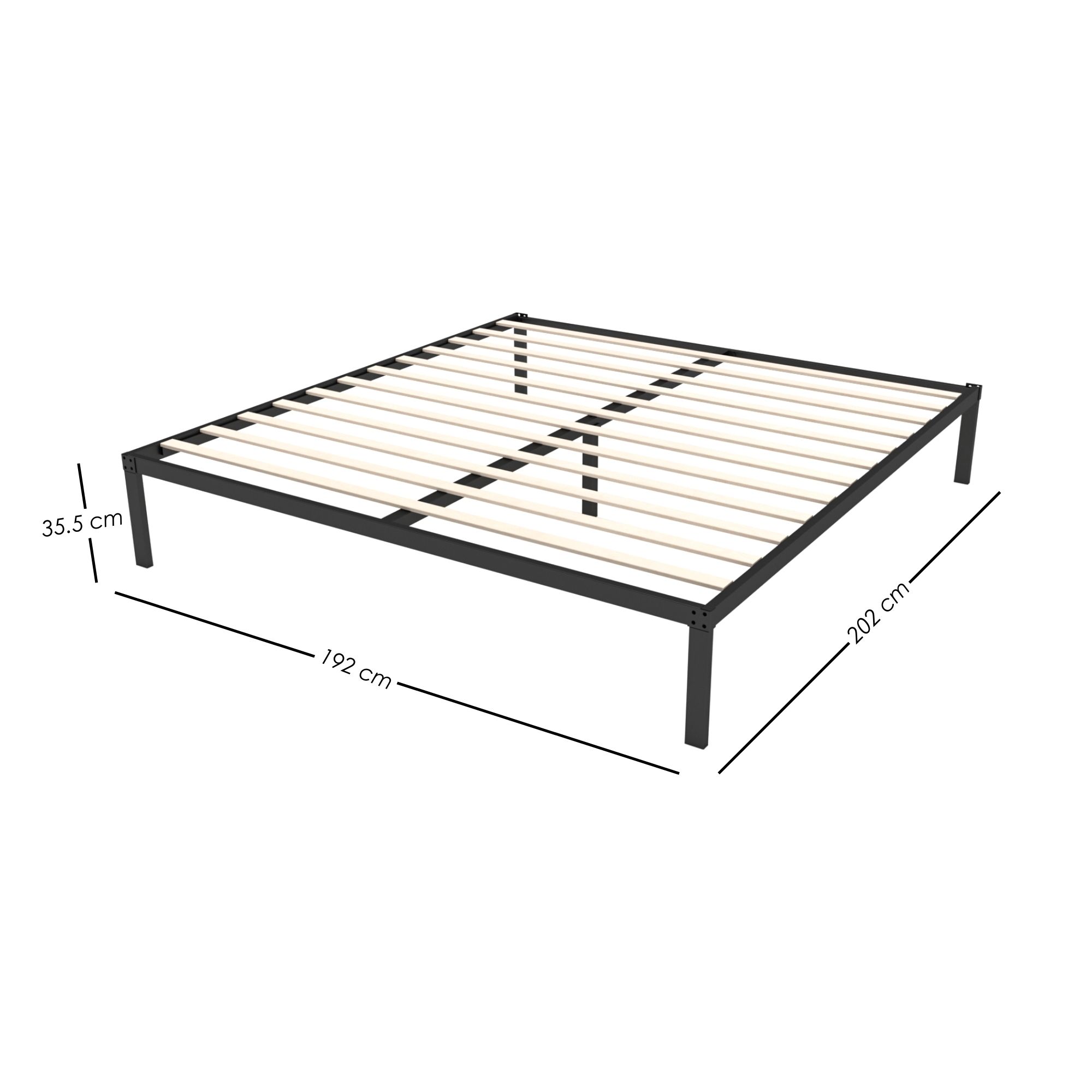 Foto 3 pulgar | Ilios Innova | Base Cama King: Estructura De Acero, Diseño Minimalista