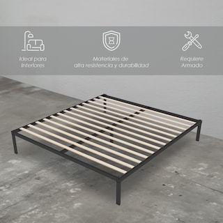 Foto 3 | Ilios Innova | Base Cama King: Estructura De Acero, Diseño Minimalista