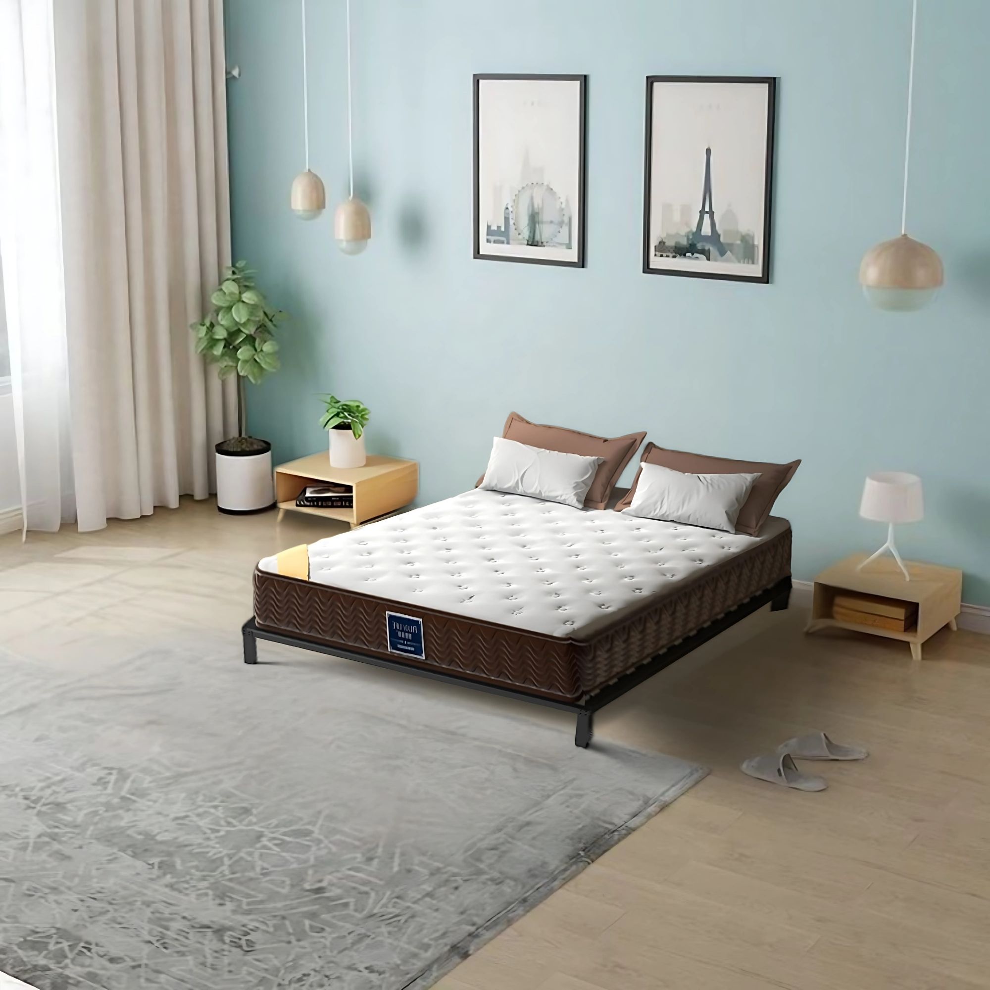 Foto 6 pulgar | Ilios Innova | Base Cama King: Estructura De Acero, Diseño Minimalista