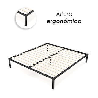 Foto 6 | Ilios Innova | Base Cama King: Estructura De Acero, Diseño Minimalista