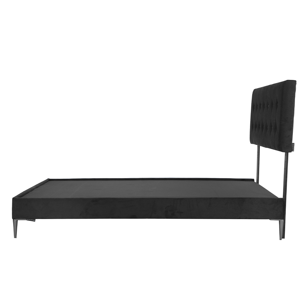 Foto 5 pulgar | Cabecera Dicasa Bilbao Color Negro Queen Size + Base Cama Slim Dicasa Color Negro Queen Size